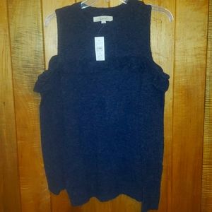 Loft shoulderless sweater